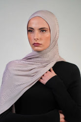 Patterned Double Stretch  Voile